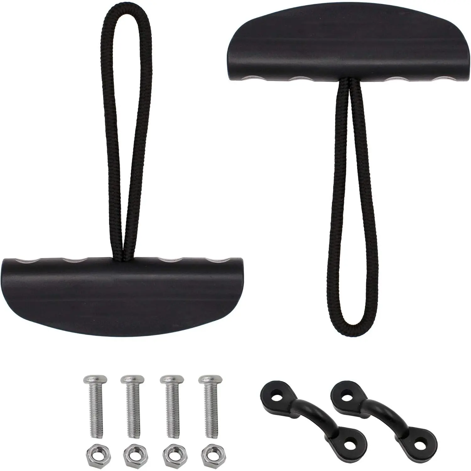 Lot 2 Kayak Carry Handle Pull Handle T-Handle with Cord and Pad Eyes