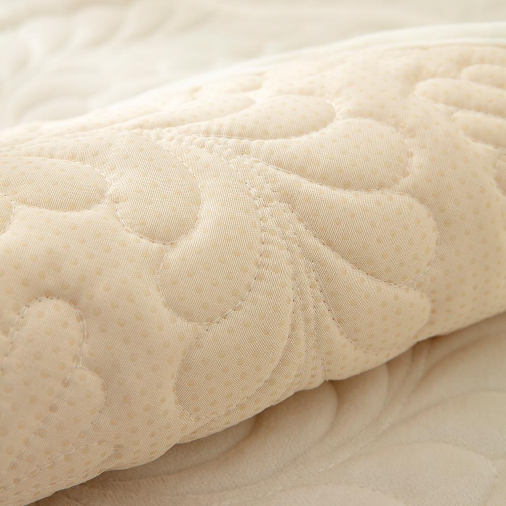 Solid Color Leaf Pattern Sofa Cover, 1 Count Non-slip Sofa Slipcover, Dustproof Sofa Pad, Couch Protector for Home Living Room, Vanity Decor Accessories