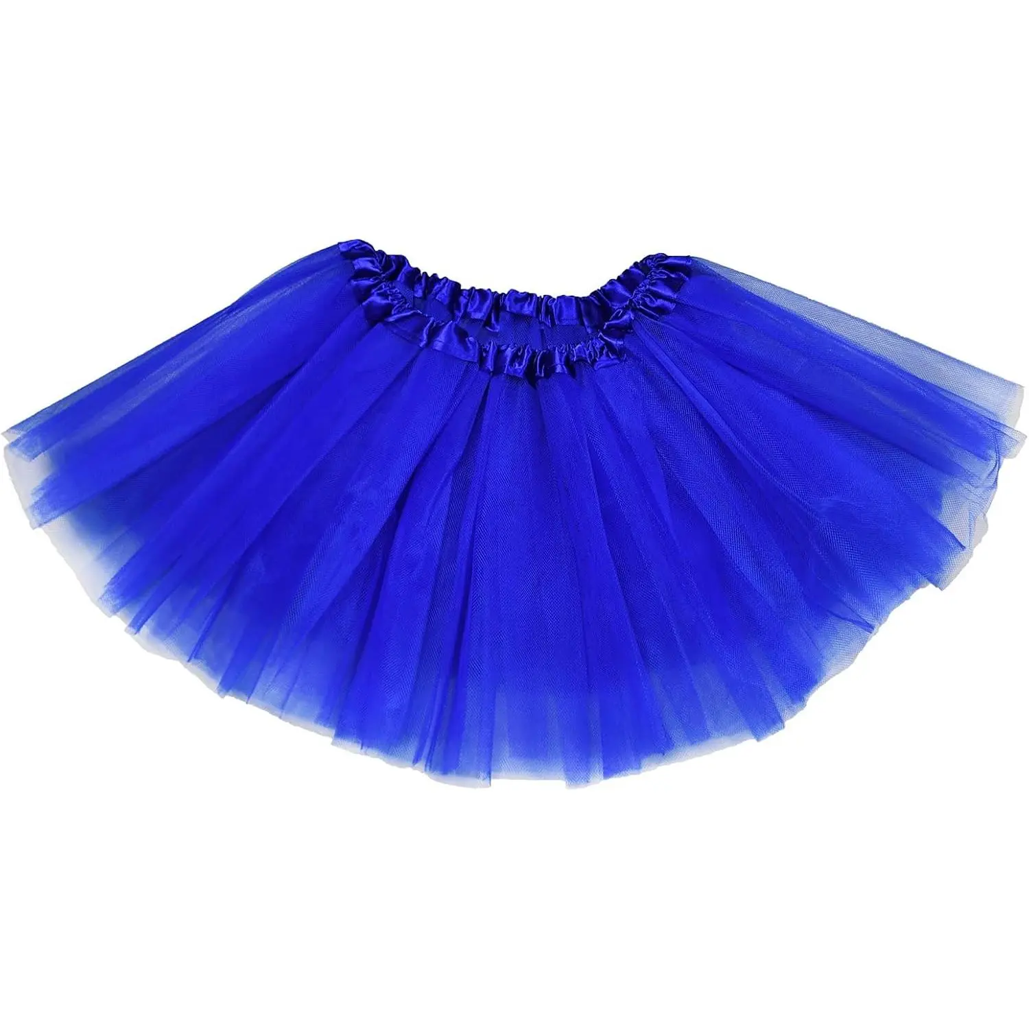 Women's 5 Layered Tutu Skirt Colorful Short Dance Rave Costume for Girls and Teens Running SkirtGift