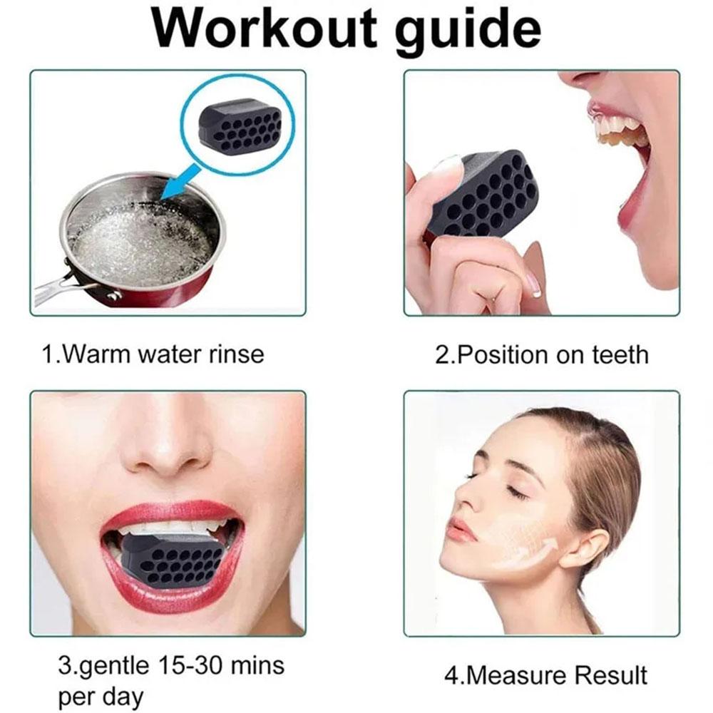 6-Count/Box Silicone Jawline Trainer Multi-Pack - 6 Jawline Exercisers, 39g Lightweight, Compact & Portable Facial Exerciser, Durable & Maintenance-Friendly Jaw Muscle Enhancement Tool for Boxing & Martial Arts 6-Count/Box Silicone Jawline Trainer Multi-Pack - 6 Jawline Exercisers, 39g Lightweight, Compact & Portable Facial Exerciser, Durable & Maintenance-Friendly Jaw Muscle Enhancement Tool for Boxing & Martial Arts