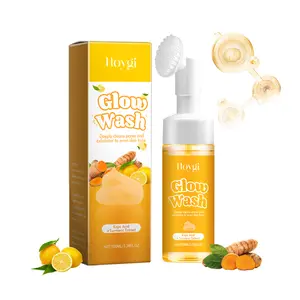 Turmeric Facial Cleanser - Gentle Pore-Cleansing Skincare, Improves Skin Texture, Moisturizes Without Tightness