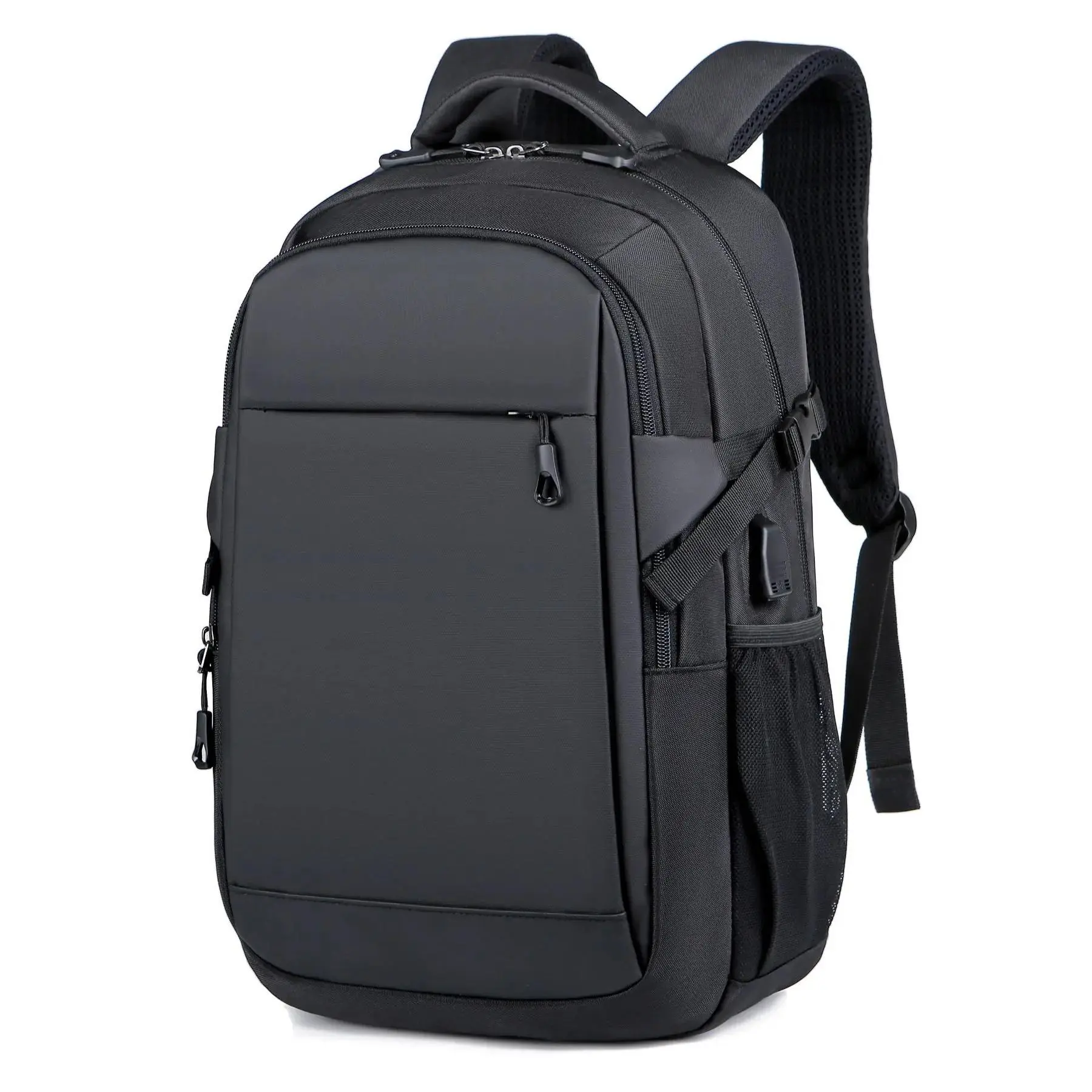 Waterproof Backpack with Charging Port, Casual Oxford Laptop Travel Bag for Daily & School Use, Travel Backpacks