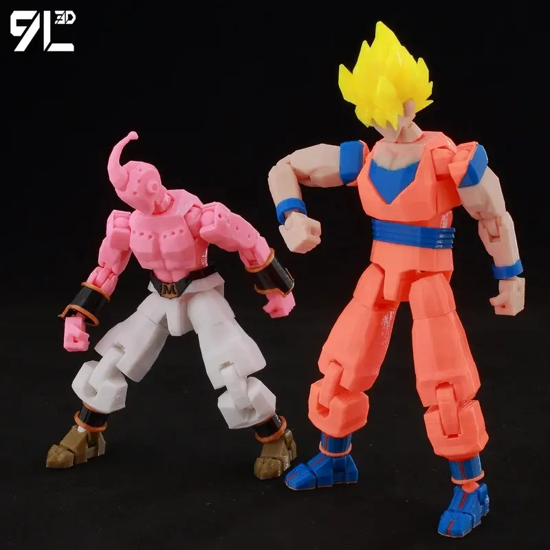 9L3D Titan 13 Assembly Completed 3D Print Goku Dummy 13 Lucky Robo Action Figures Set Ball 2026 Multi-Jointed Anime Doll Dragon