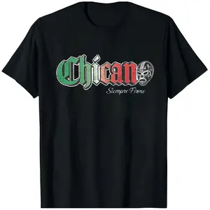 🇲🇽🏜️Chicano Siempre Firme T-Shirt - Bold Mexican Design, Relaxed Fit Tee 100%  Cotton