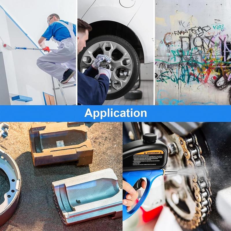 Portable Gravity Air Sandblaster, Adjustable Flow Air Sandblaster with Nozzle & Gloves, Multifunctional Tool for Precision Sanding Tasks