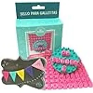 Cookie & Fondant Stamp Pro Customizable Set with Separate Letters Numbers and Symbols to Create Personalized Messages