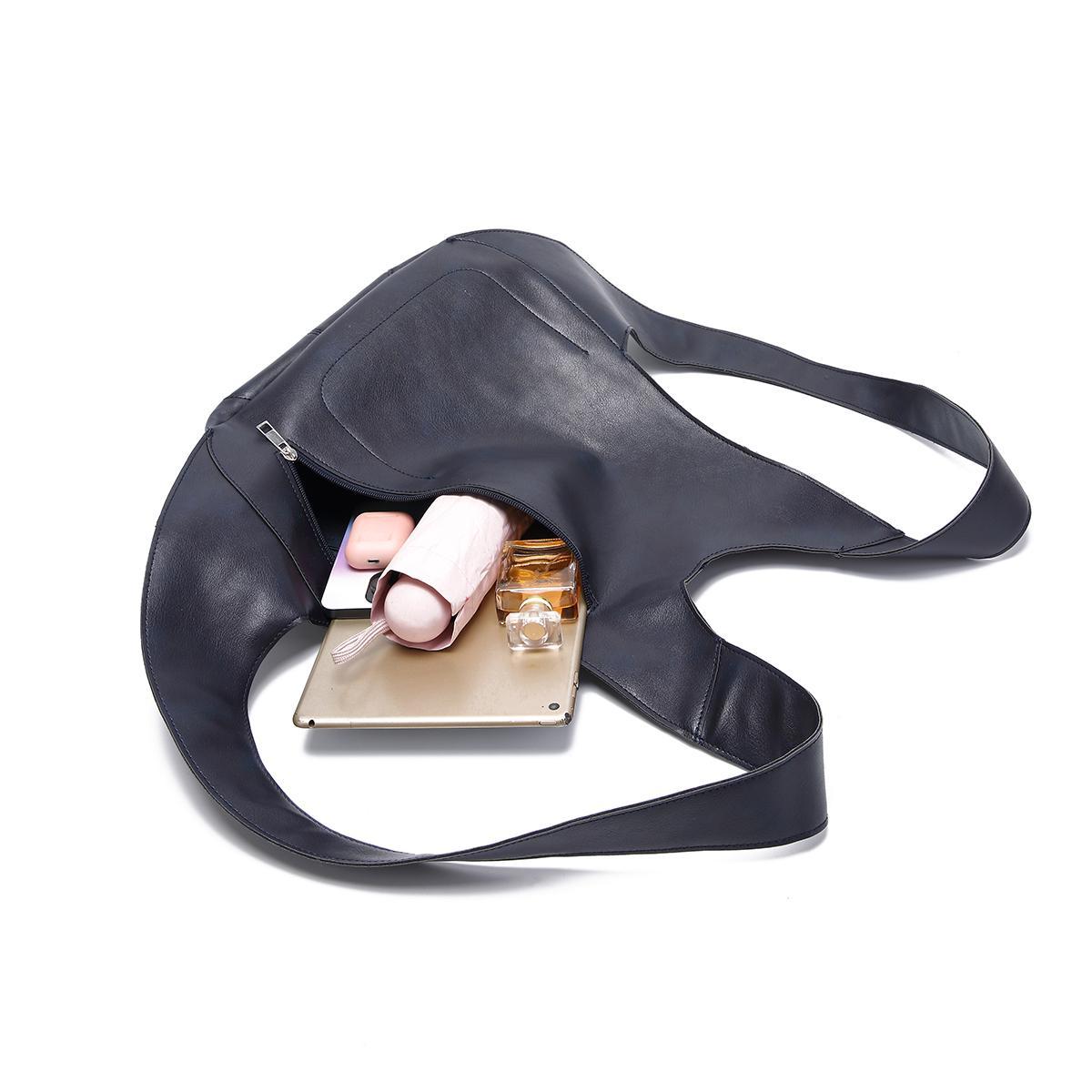 Casual Minimalist Oil Wax Leather Men's Backpack Anti-theft Backpack Crazy Horse Leather Unisex Student Backpack