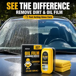 【Festive Offer】NUAN Professional Car Glass Oil Film Remover - Anti-Rain All-Car Suitable-nuan