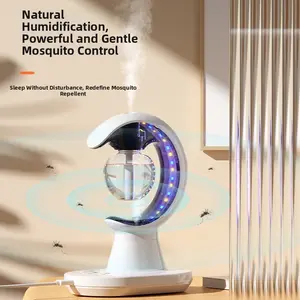 The 2026 new three-in-one humidifier is suitable for use in bedrooms, offices, living rooms and other places. It comes with an LED light and mosquito repellent liquid.