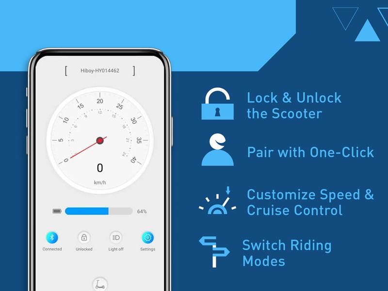 Hiboy S2 Pro Electric Scooter,UL 2271 Certified，10" Solid Tires, 25 Miles Range, 500W Motor & 19 MPH Portable Folding Commuting Electric Scooter for Adults with Double Braking System and App Rear suspensions LED headlight + sidelight + taillight