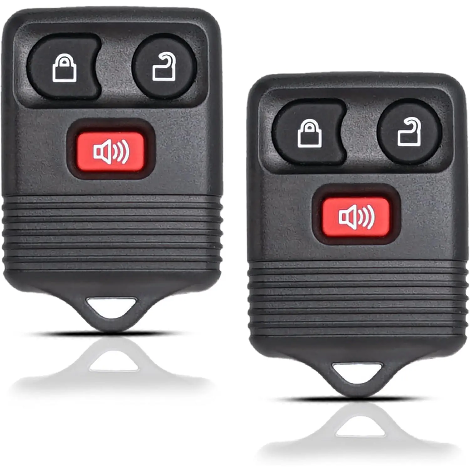 2 Key Fob Remote Replacement Fits for 1998-2016 Ford F150 F250 F350 Ranger Escape Explorer Focus E150 Expedition,Mazda,Lincoln MKZ MKX CWTWB1U345 CWTWB1U33 Keyless Entry Remote Control