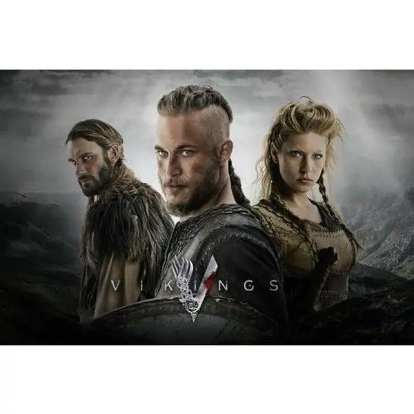 Vikings Poster Hot TV Show Series Pictures Decoration Wall Art Prints Room Aesthetic Murals Bedroom And Living Decorations