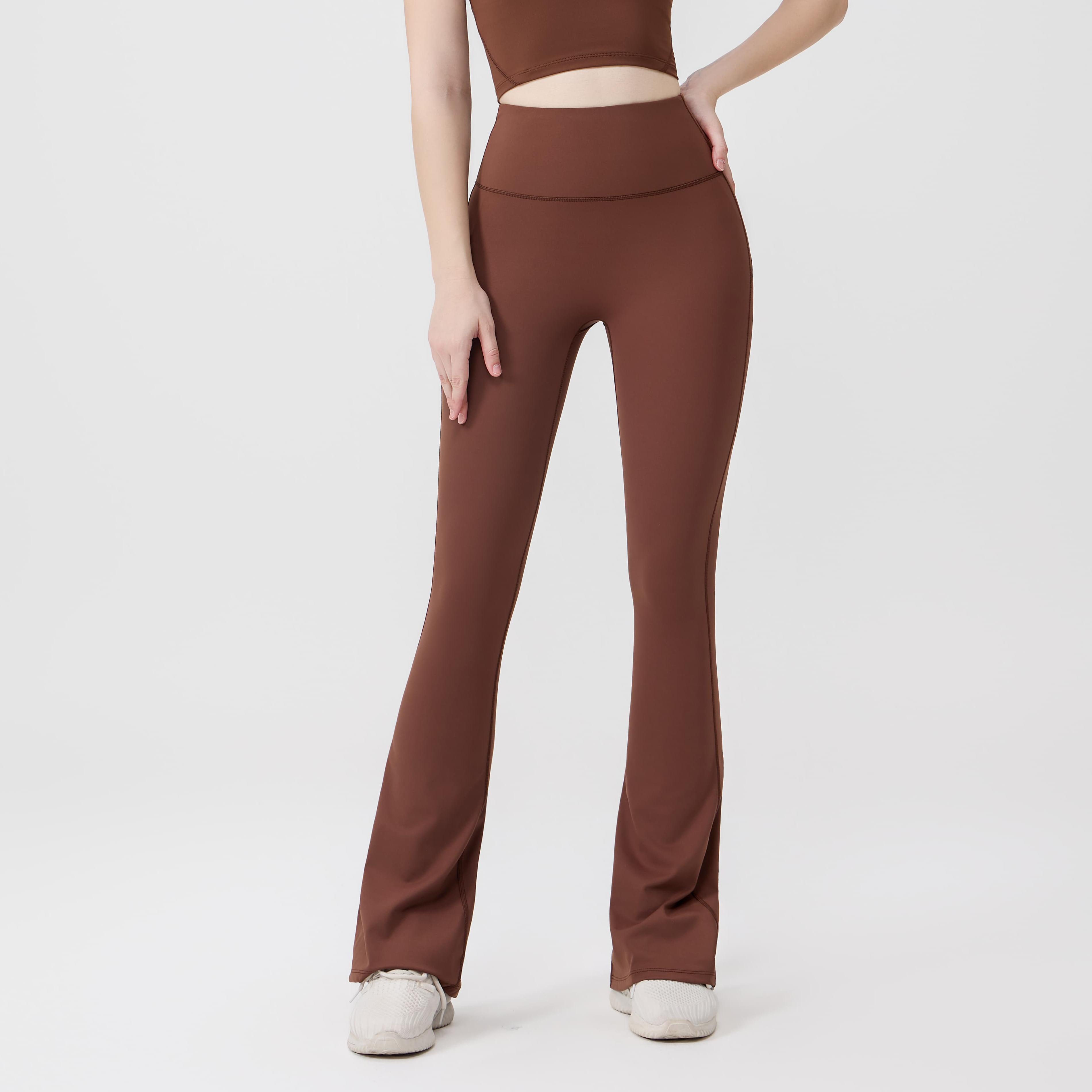 LULU  Same style Women's High-Waisted Athletic Flared Pants are made from lightweight, quick-drying fabric that hugs the body and accentuates your curves.