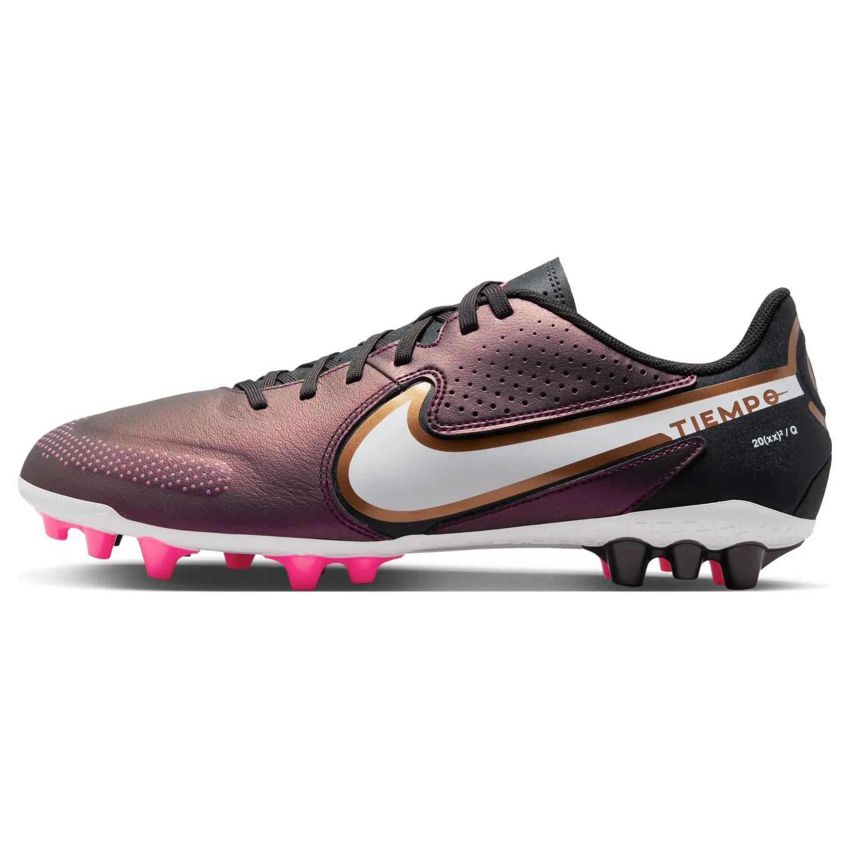 Nike Tiempo Legend 9 Academy AG Soccer Cleats for Men and Women – Kangaroo Leather, Lightweight, Non-Slip, Durable, Artificial Grass Verifiable, with credentials and supporting global authentication