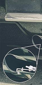 2pcs XL Size Aluminum Alloy Universal Turbo Sound Exhaust Muffler Pipe Whistle Car Roar Maker Red