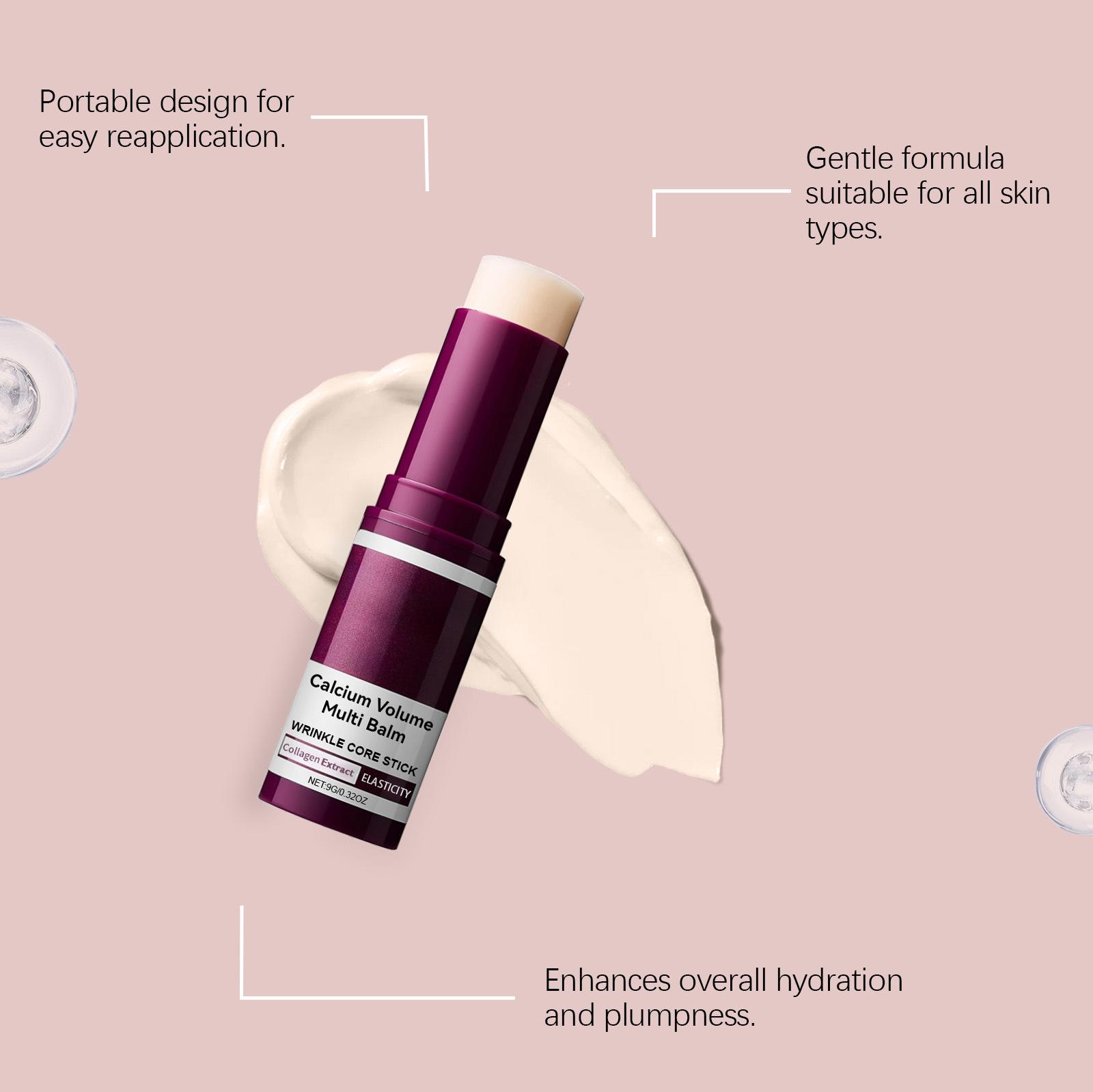 Hydrating Skincare Stick, 9g Deep Moisturizing, Smooth Skin Texture, Glossy Finish, Suitable for Dry Skin Care,  Hydrates Firms & Brightens Eye Area - Compact Travel-Friendly Daily Eye Care - Repairing