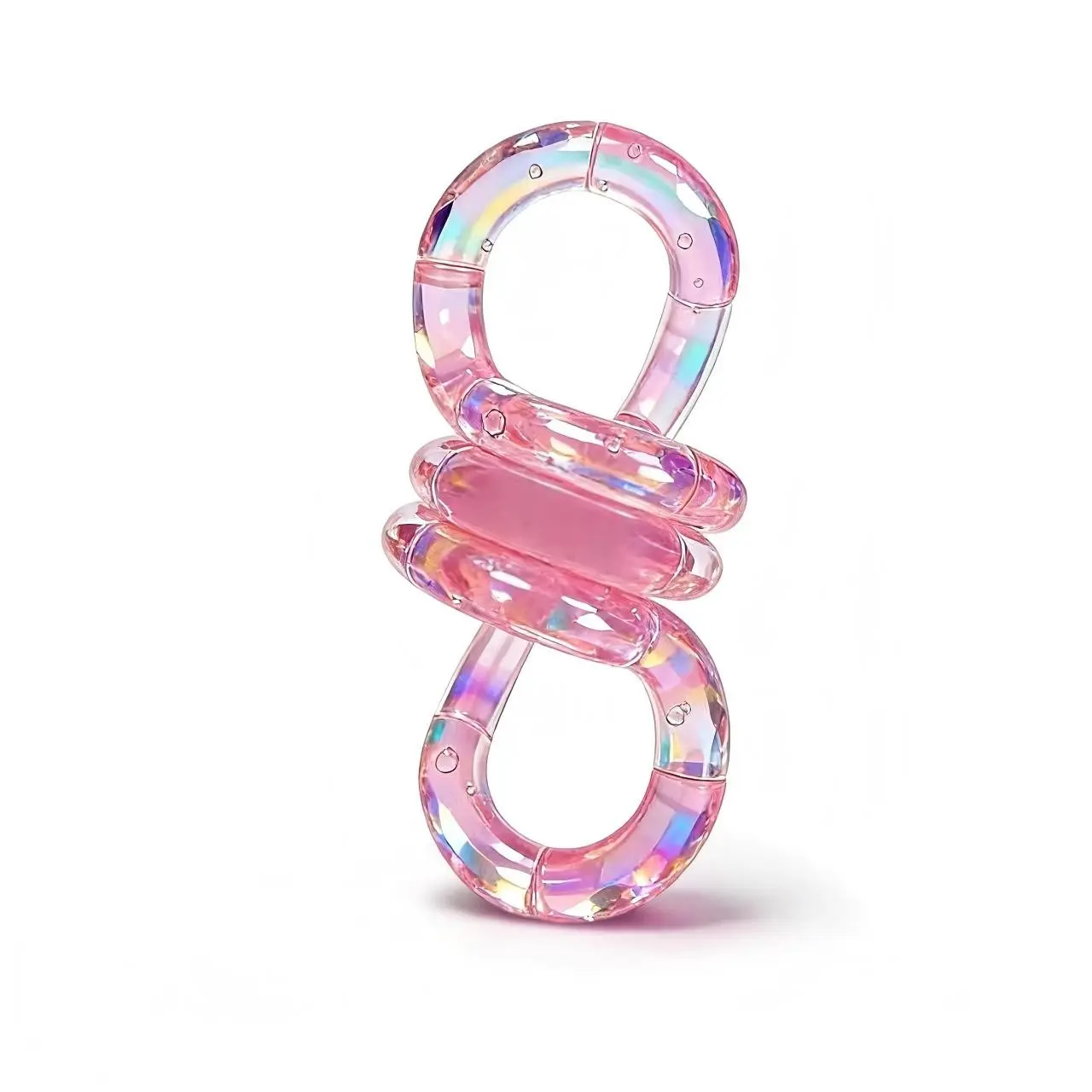 Temperature Change Twist Fun Reward Surprise Gift, Transparent Knot Stress Relief Toy, Focus Training Tool, Unisex