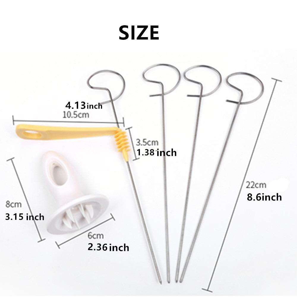 Multi-function Potato Chip Cutter Set, 1 Count Spiral Potato Cutter, Potato Cutting Utensils for Bbq & Kitchen