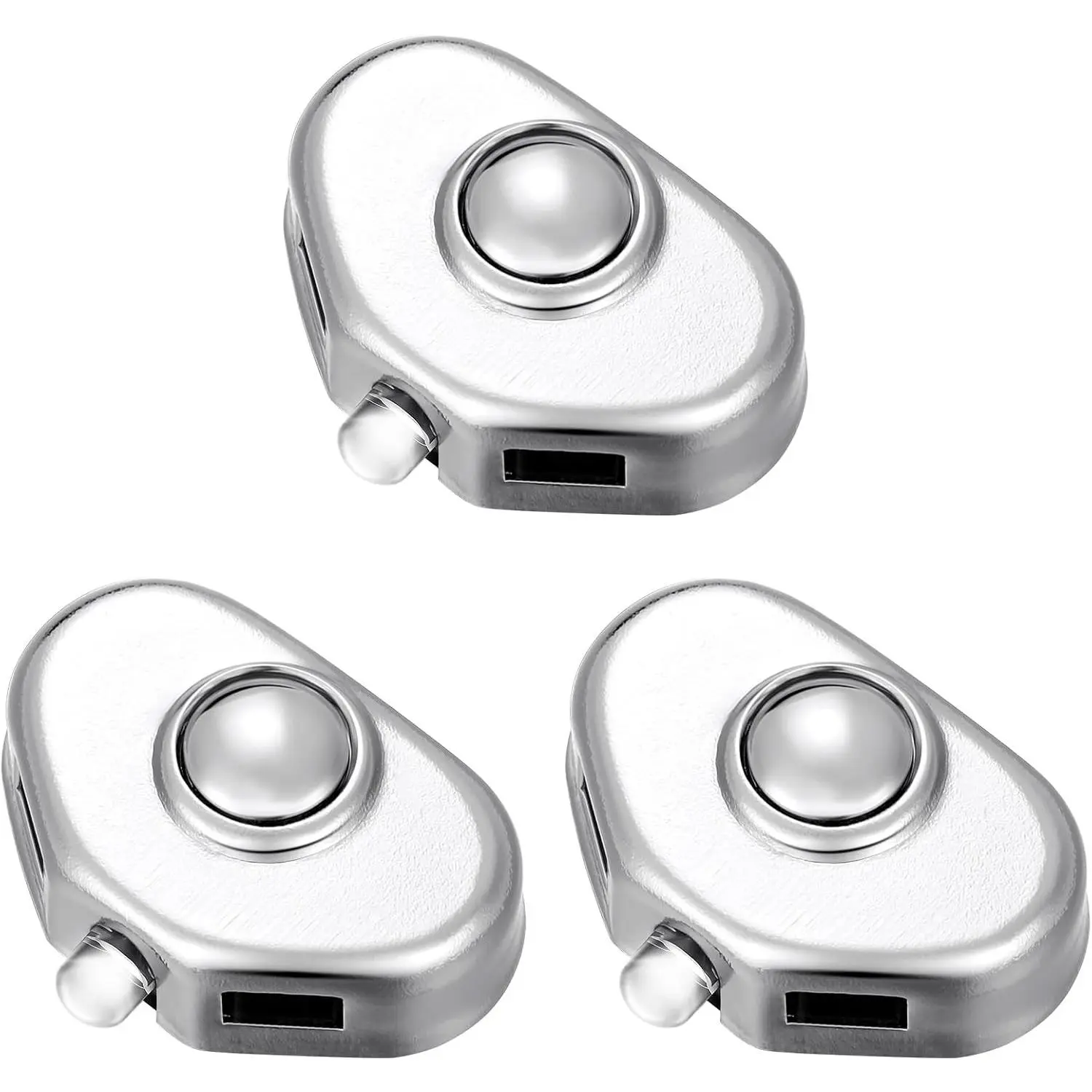 3 Pcs Smallest LED Keychain Lights Mini Thumb Light for Keys Screwdrivers Measuring Tape Cabinets Pet Leashes & More