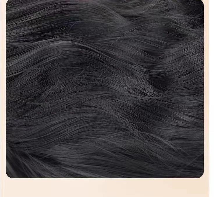 Small curly tube long curly wig, pre-fashion lace small curly wig