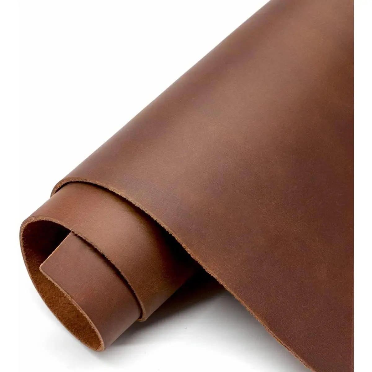 Full Grain Leather Sheets for Crafts Genuine Cowhide Tooling Leather Square Pieces 1.8-2.1mm Thick for Sewing Hobby Workshop Dark Brown 12"x24"