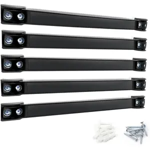 Magnetic Tool Holder Strip 5 Pack, 16 In Heavy Duty Tool Organizer Magnetic Strip, Tool Magnet Bar For Garage Tool Organization