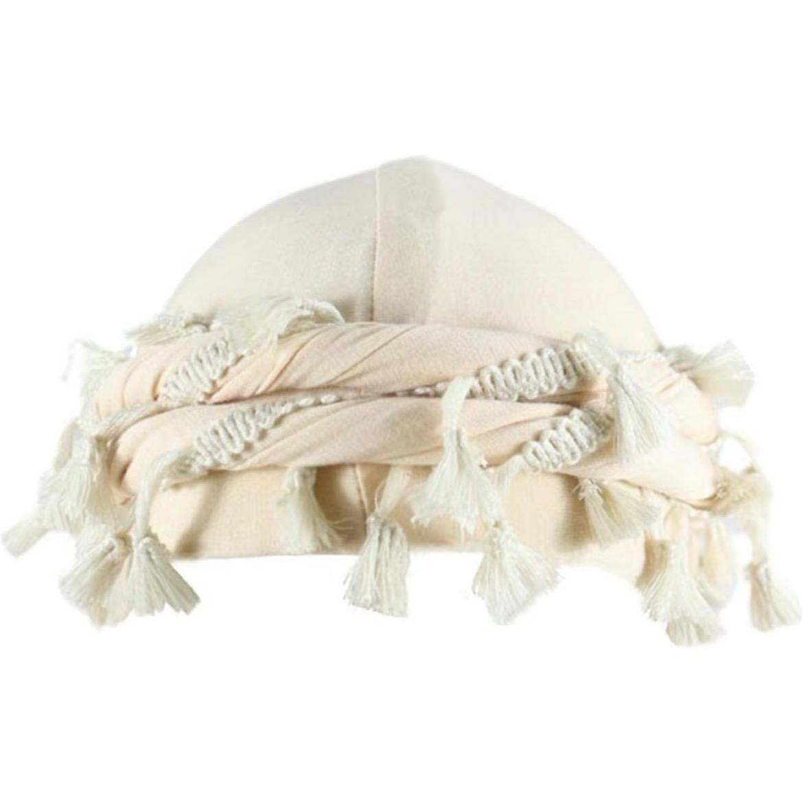 Stylish Vintage Twist Head Wrap for Women and Men - Luxurious Satin-Lined Turban Cap with Halo Design