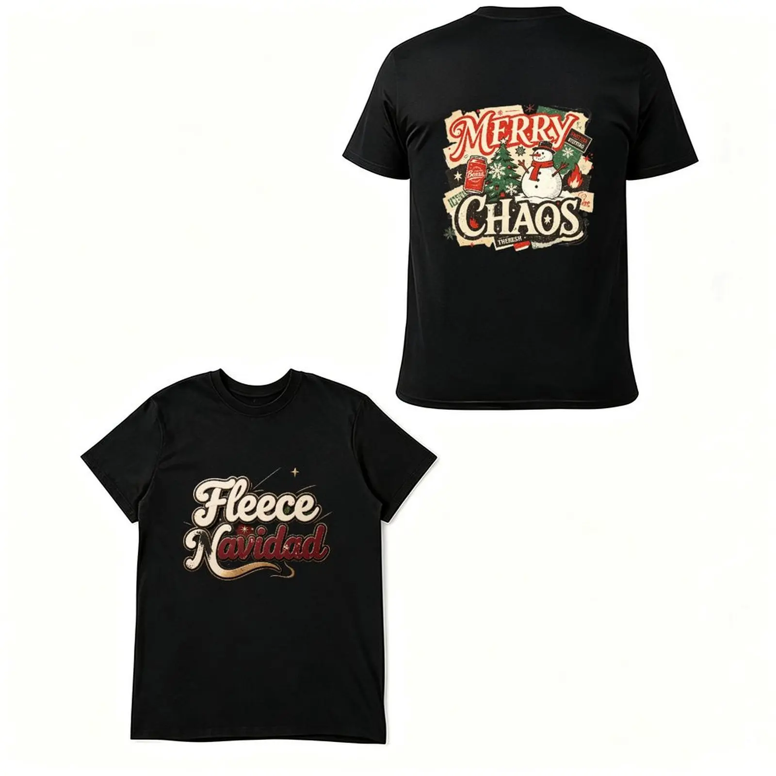 2026 Big Size Print 180G Heavy Cotton Graphic Tee