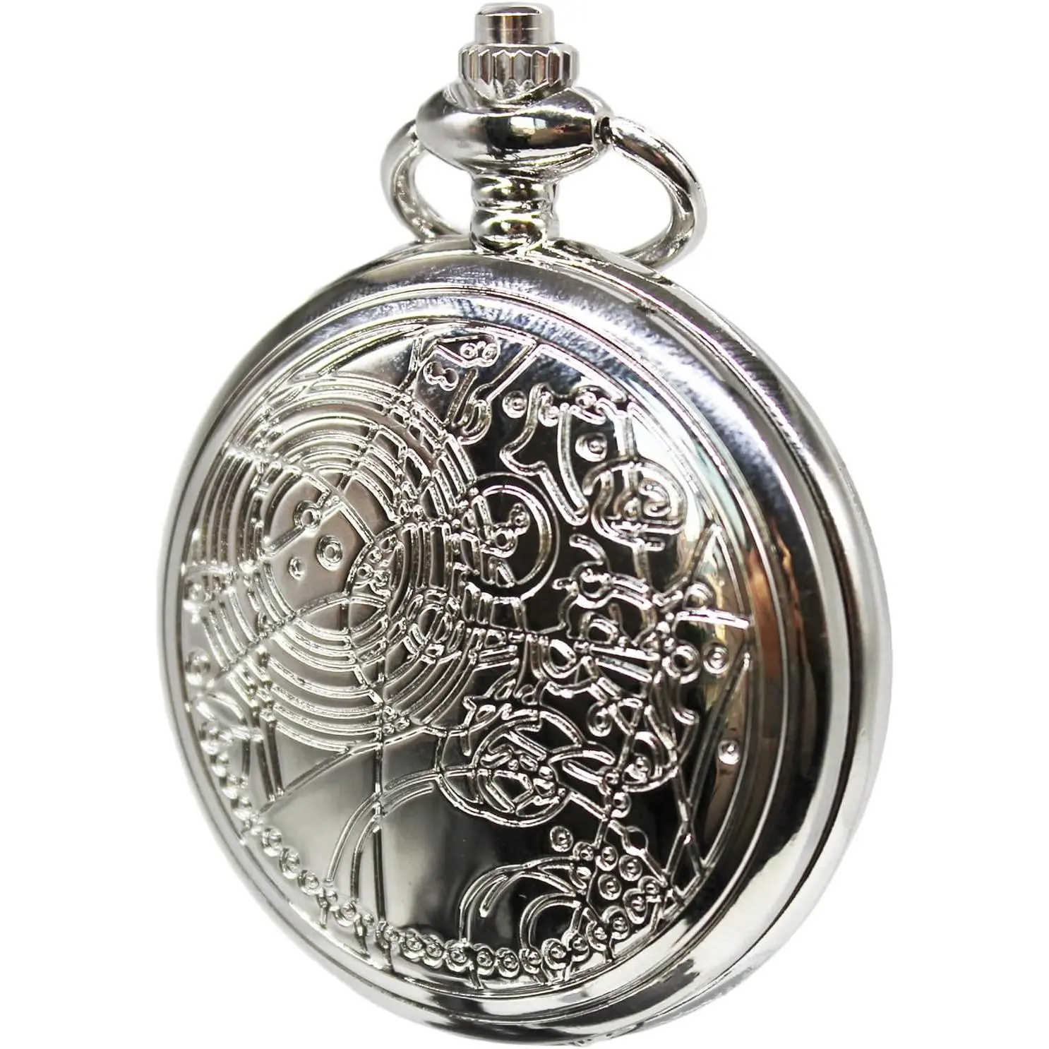 Vintage Pocket Watch, Quartz Pocket Watch with Chain Gift Box for Men Women, Classic Pocket Watches for Valentine's Day Anniversary and Birthday Gift
