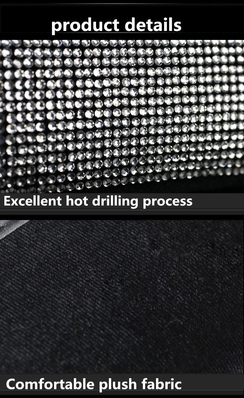 Car Seat Belt Cover with Rhinestones, Trim, Heat-Applied Shoulder Protector, Full-Coverage Car Interior Modification Accessory, Artificial Diamond Luggage Handle Cover, Set of Two