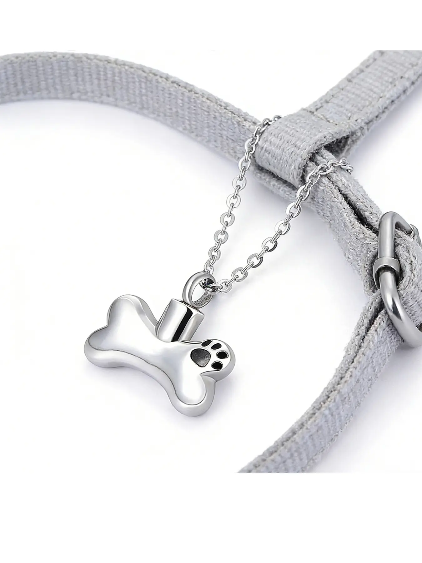 1Pcs  Pet Ashes Necklace Dog Memorial Gifts for Loss of Dog/Cat Cremation jewelry Pets Loss Sympathy Gift Keepsake