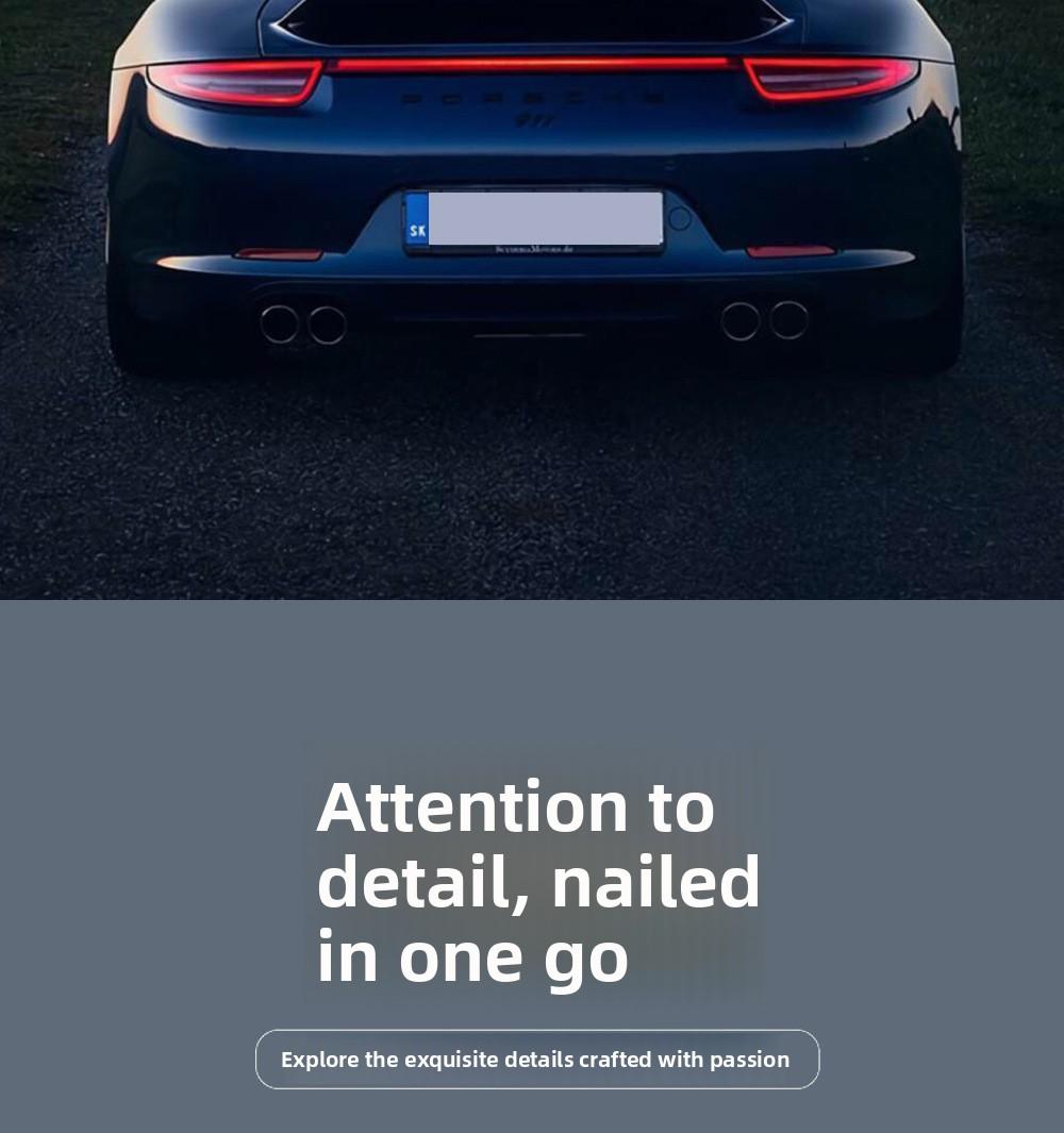 Solar Devil Eye Rear Window Light |   Wireless LED Accent Glow for Night Drive & Car Meets