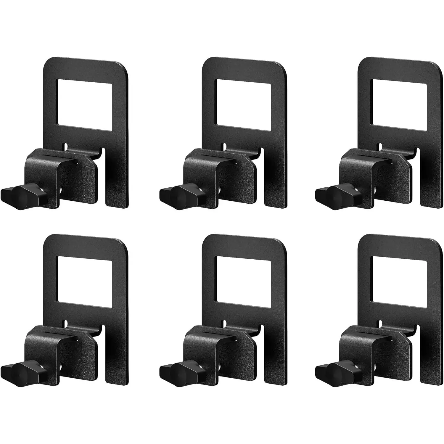 Non Slip Mattress Stoppers,6 Pcs Adjustable Metal Bed Frame Holder in Place, Heavy Duty Anti-Slip Baffle Mattress Retainer Bar to Stop Mattress Sliding