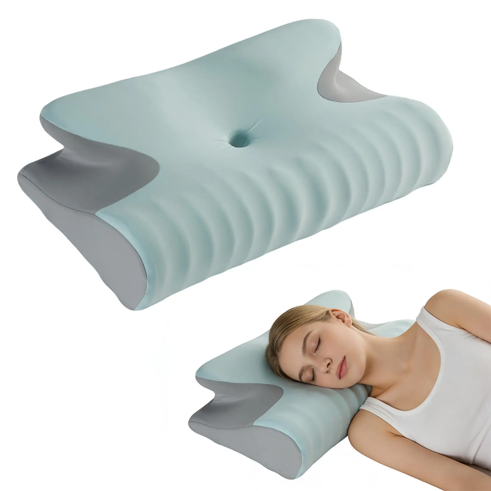 Memory Foam Sleep Pillow with Memory Foam Pillow - Soft Pillow and Memory Foam Sleep Pillow