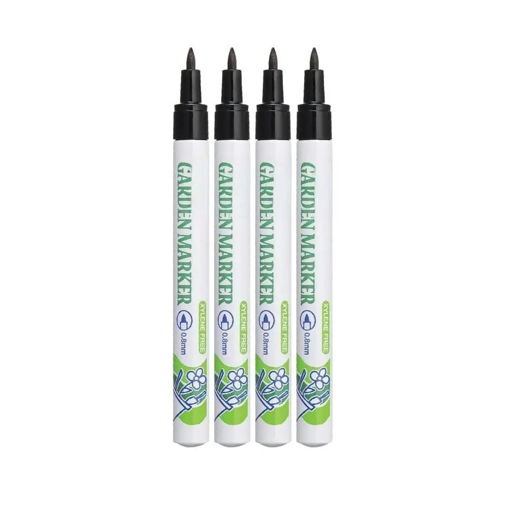 Garden Marker | Water Resistant | Quick Dry Ink  For Outside Use (4 Markers)