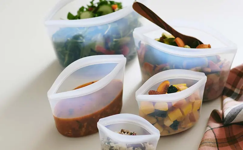 Stasher Premium Silicone Reusable Food Storage Bags, Bolivia