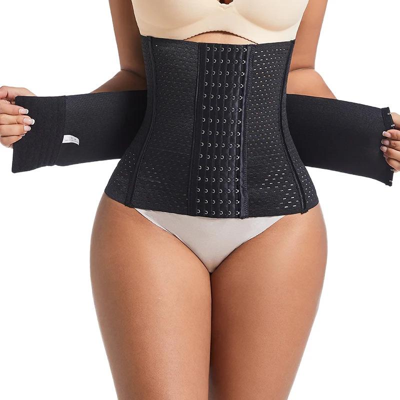 Women's Tummy Control  Waist Cincher, Compression Waist Belt  Body Women Double Belt Wrap Corset Trainer Shaper Girdle Wrap Belly Band Shaperwear