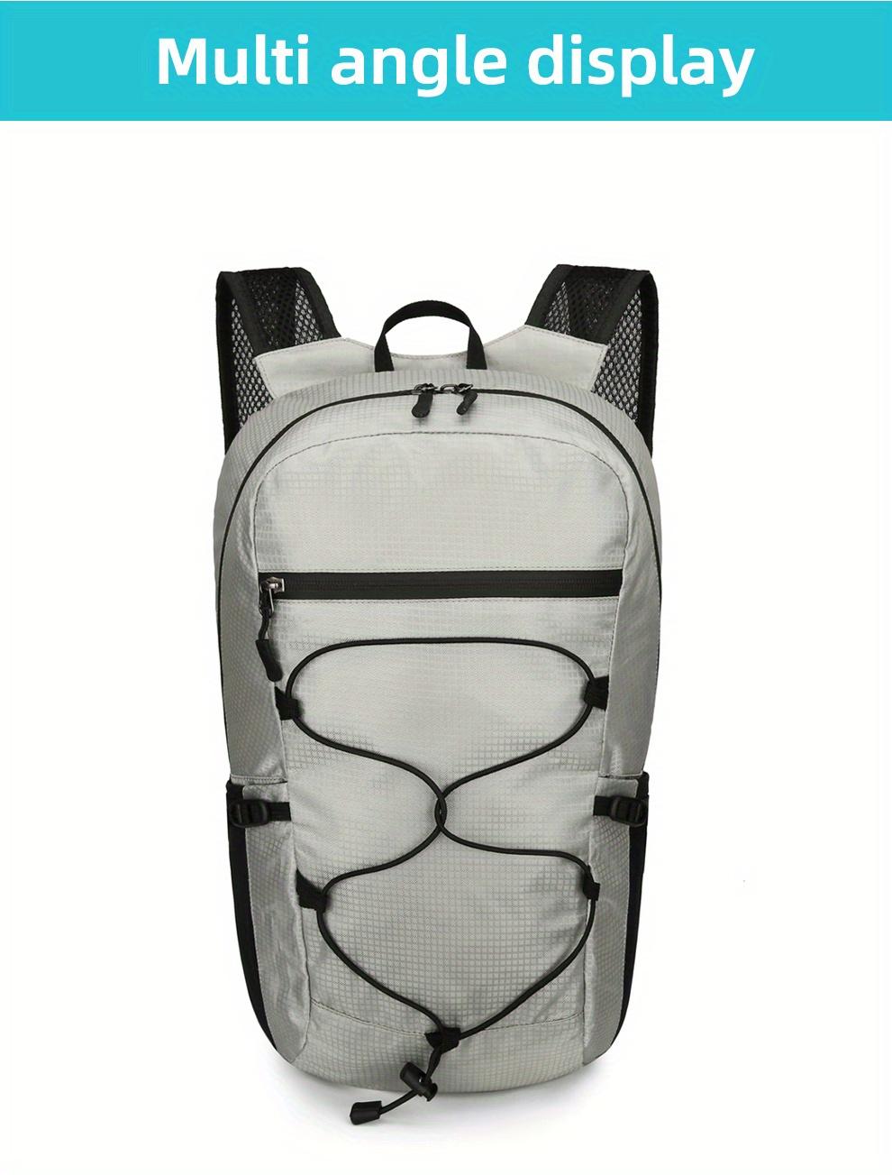 Ultra-Lightweight Foldable Backpack, Compact And Portable Outdoor Sports Backpack, Suitable for Hiking, Cycling, Travel, Business Trips, Commuting, And Fitness, Featuring Shock-Absorbing Breathable Shoulder Straps And Quick Folding for Easy