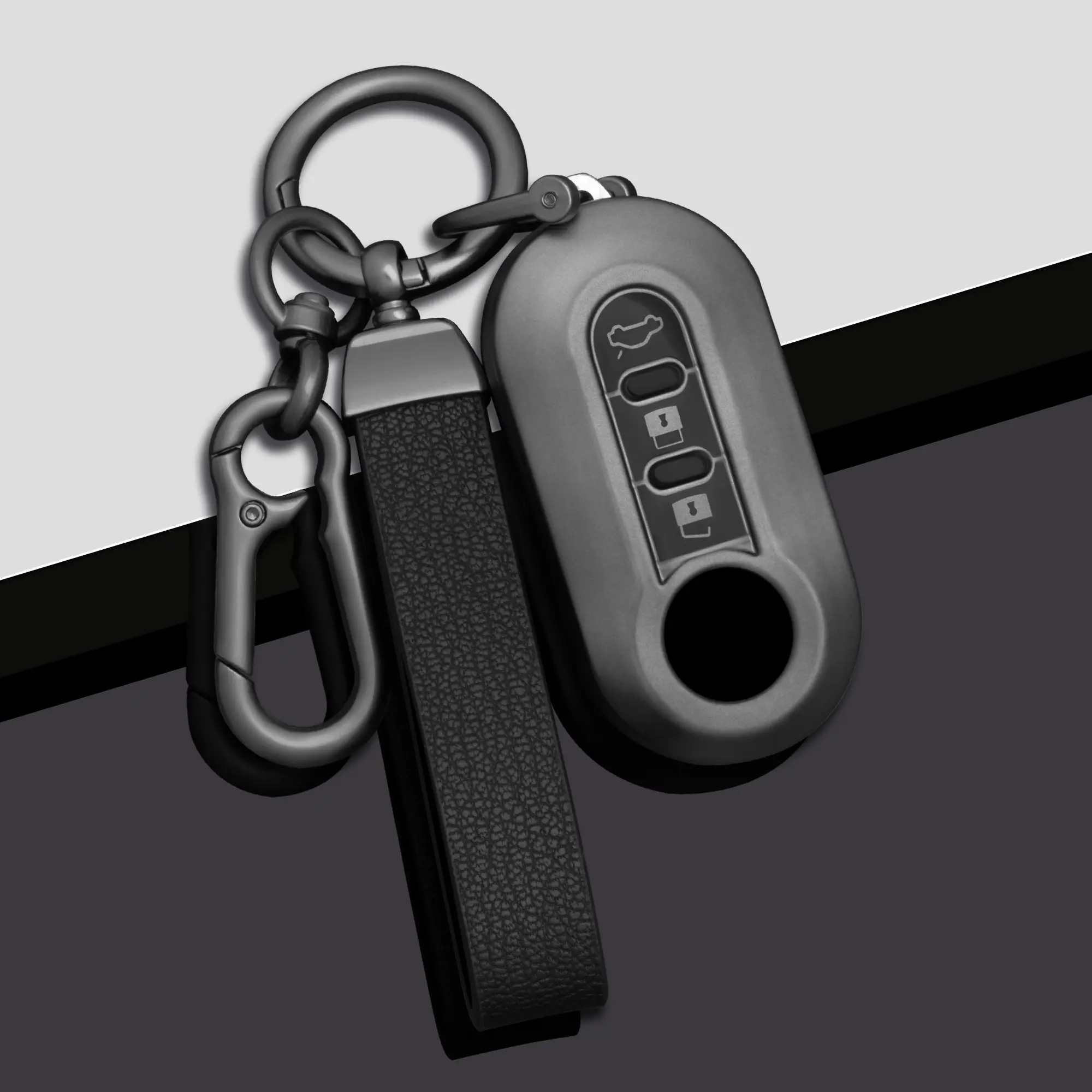 Tpu Car Key Case Cover for Fiat 500 Ducato Panda 500L Punto Lancia Musa, Citroen Jumper, Peugeot Boxer Accessories