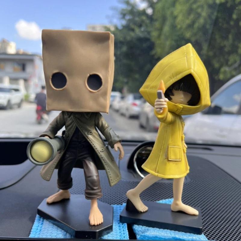 Little Nightmares Anime Game Figure Six Mono Pvc Model Cartoon Game Character Desktop Ornament Collection Halloween Kid Toy Gift