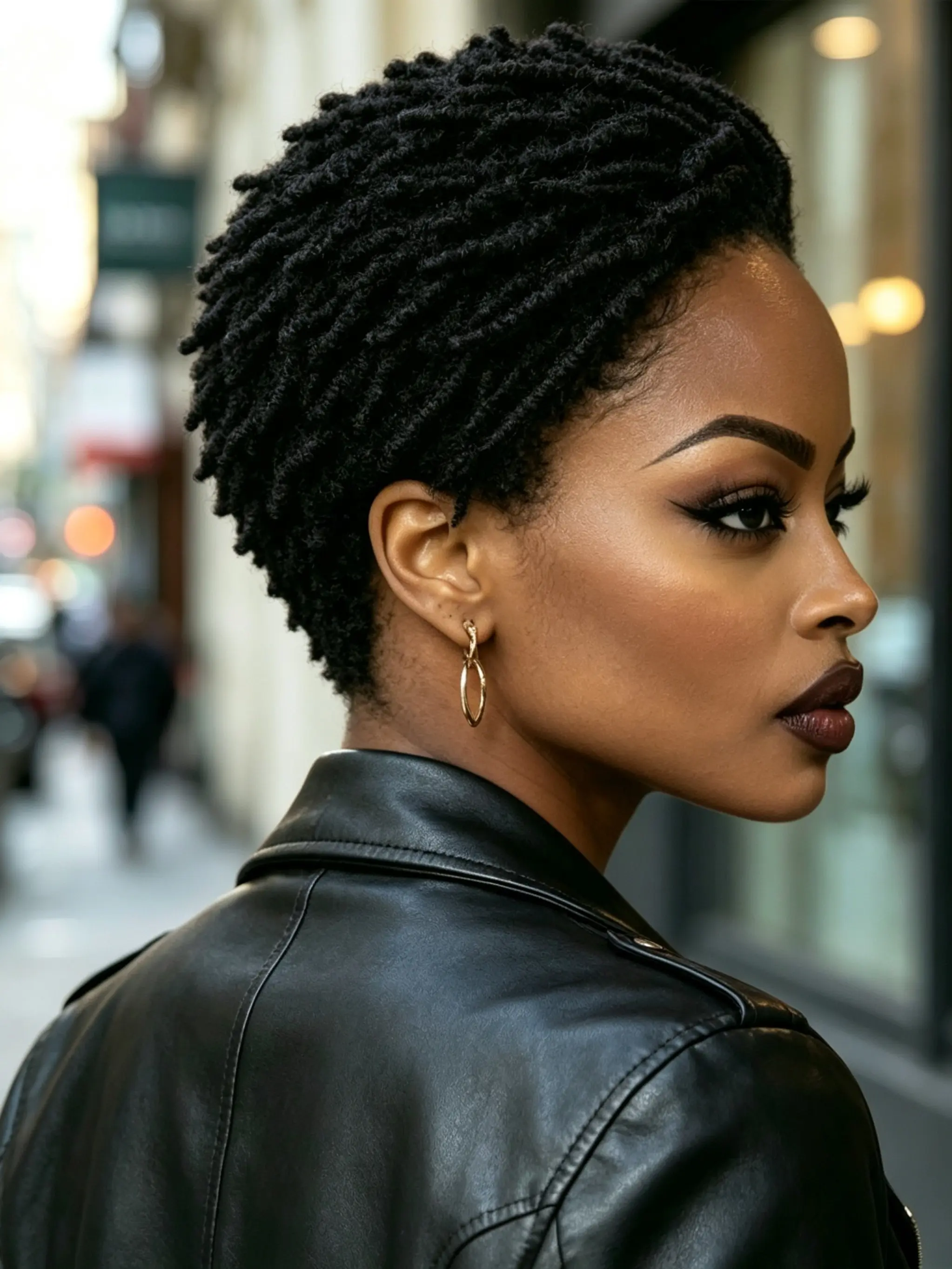 Twist Dreadlock 13x4 Lace Front Wigs, Human Hair 180 Density, 6 Inch Short Wigs for Women, Natural Look, Easy Maintenance