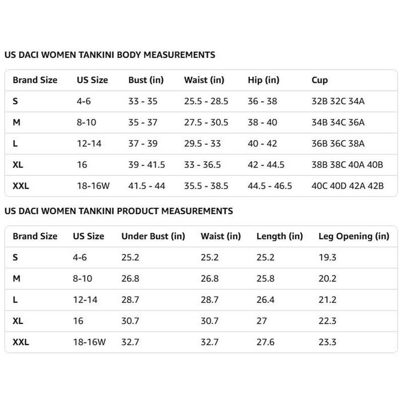 Daci Tankini Swimsuit with Shorts - Two Piece Tummy Control Bathing Suits Flowy Swim Top with Two Pockets Boy Shorts 2026