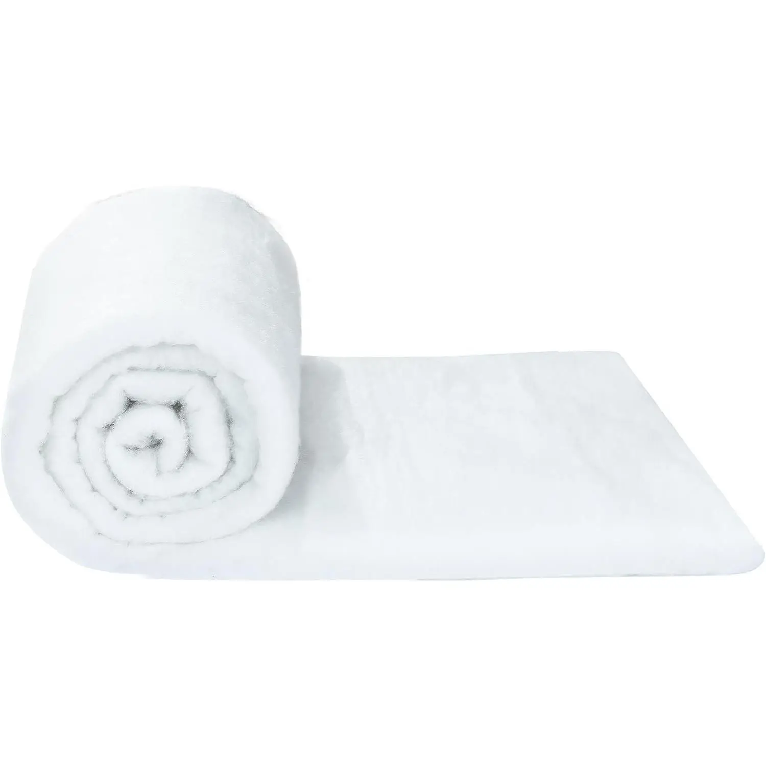 Polyester Dacron Upholstery Batting Roll - Medium Thick, Washable, Stretchable, Durable Compression Filling with Shape Retention for Cushions, Quilt Batting Projects (24in*5Yards)