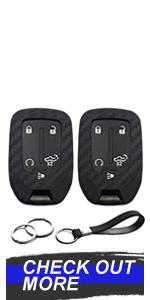 2pcs Compatible with Chevy Chevrolet Silverado GMC Sierra 1500 2500 3500 Smart 5 Buttons Key Fob Cover Case Key Chain Protector Keyless Remote Holder 2pcs Compatible with Chevy Chevrolet Silverado GMC Sierra 1500 2500 3500 Smart 5 Buttons Key Fob Cover Case Key Chain Protector Keyless Remote Holder