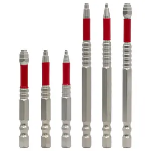 Screwdriver Bits Set 6pcs with Magnetic Hex Shank Pagoda-Shaped Design inMultiple Sizes for Electric Drills and Wrenches, summervibes