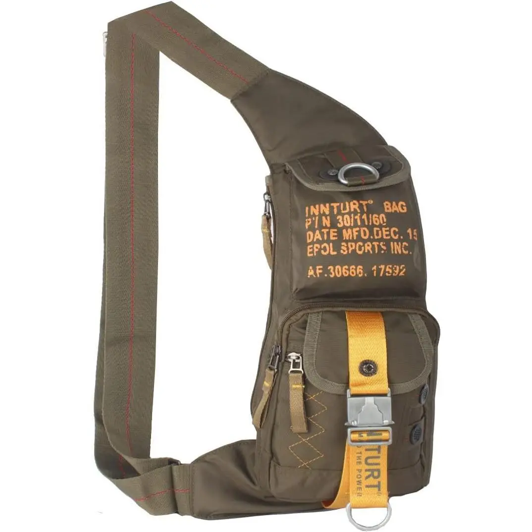 Nylon Sling Bag Small Backpack Crossbody Shoulder Bag Sling Pack