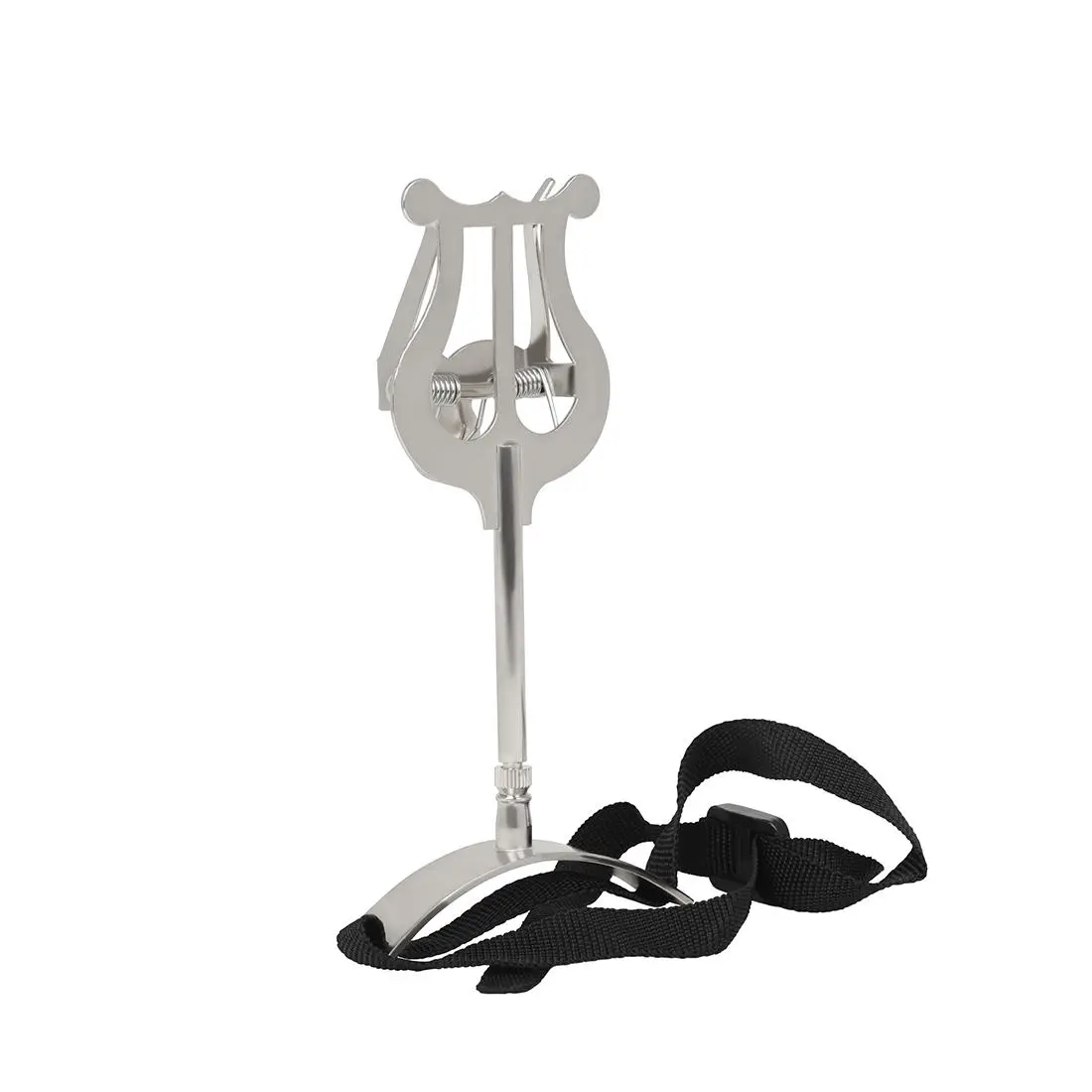 Marching Sheet Music Holder Portable Music Stand for Parade Performances, Sturdy Instrument Music Support Specially Designed for Tenor Horn, Lightweight Stable Frame for Outdoor Band Marching Shows