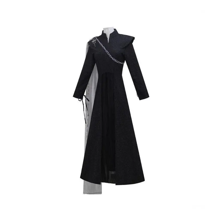 Game of Thrones Dragon Mother Daenerys Targaryen Cosplay Suit Cosplay Costume Skirt Dress Windbreaker for Women Halloween Set