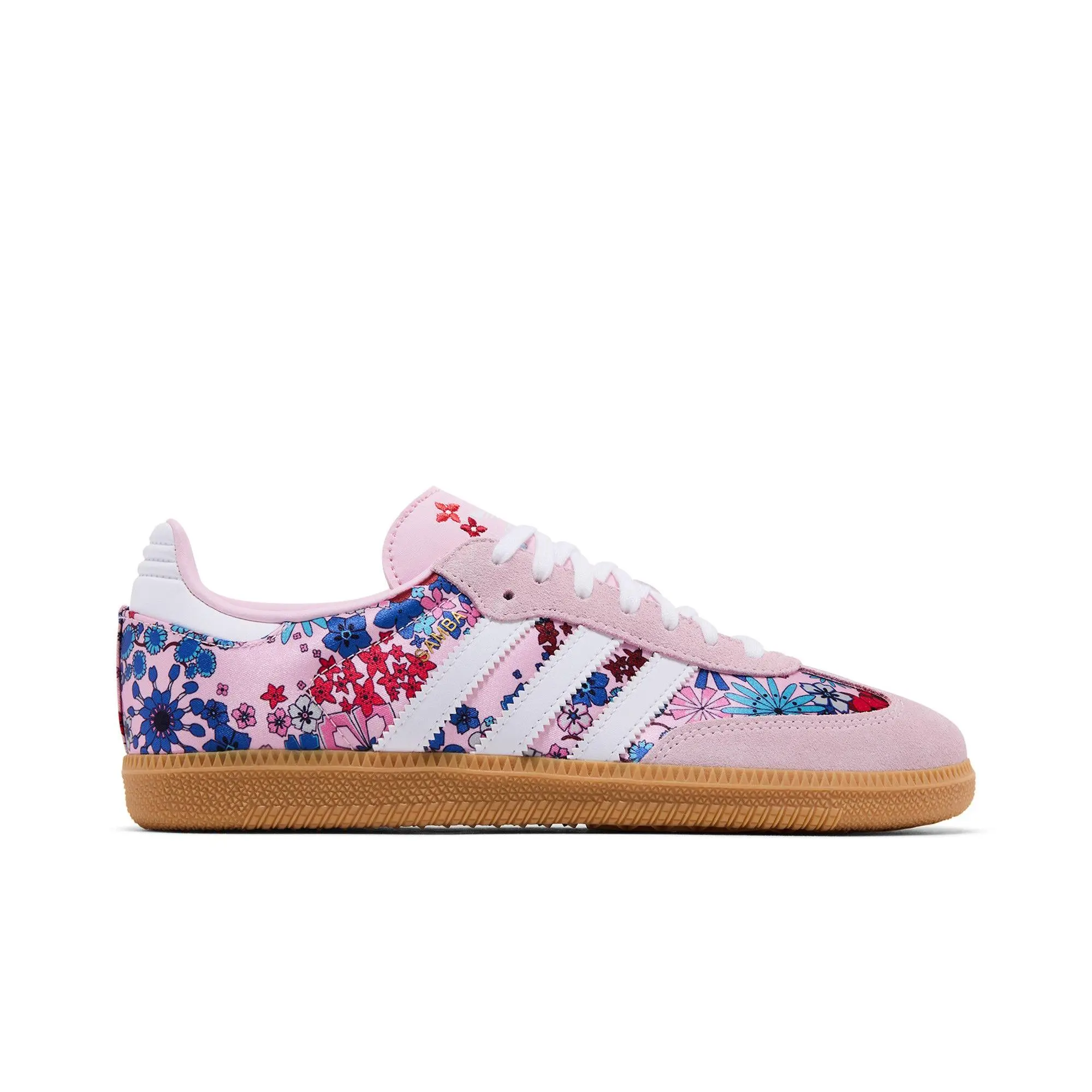 Liberty London x adidas Samba OG J 'Clear Pink Floral' (Unisex) Clear Pink/White/Gum 3 childrens skate shoes JQ2008
