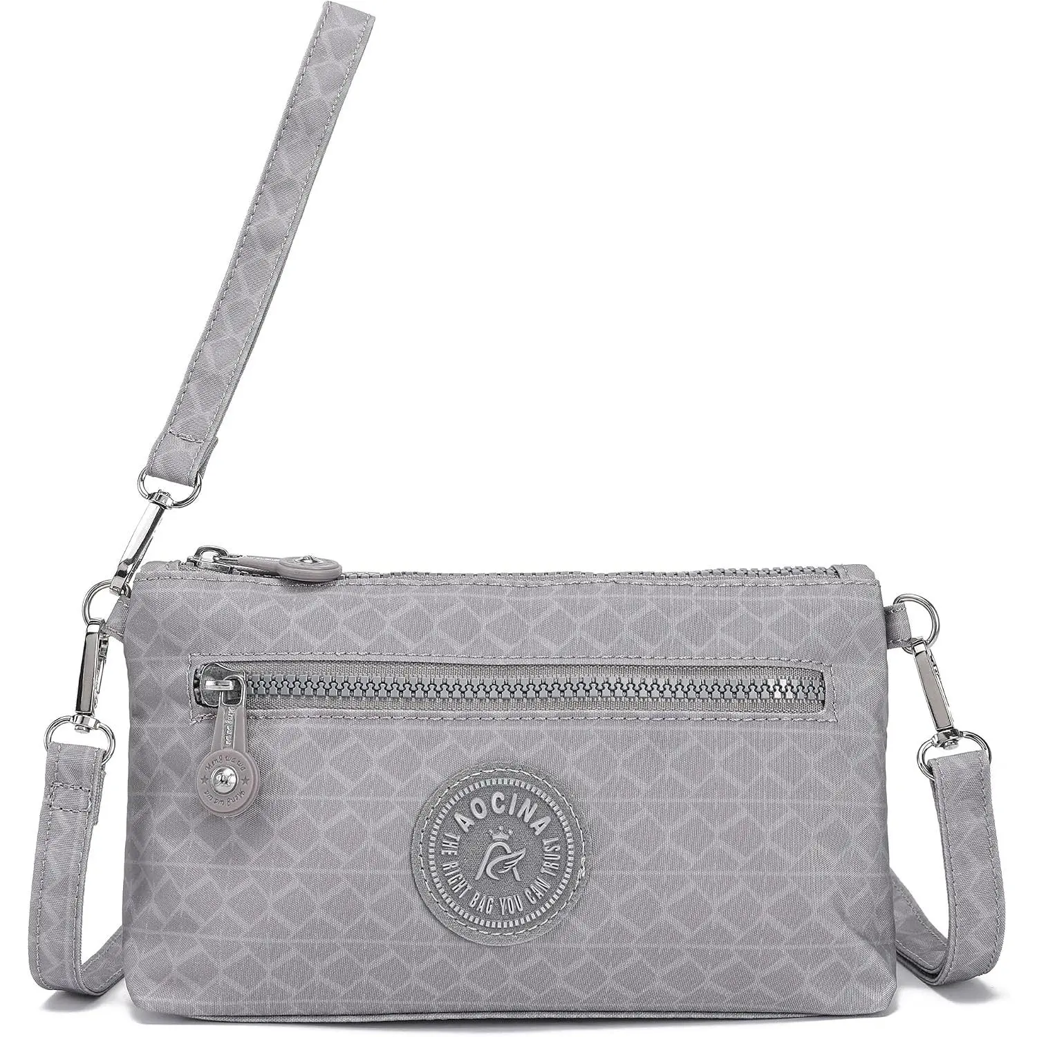 Small Wristlet Wallets for Women Nylon RFID   bag | Cell Phone Purse with -In Card Slots for Daily Outings